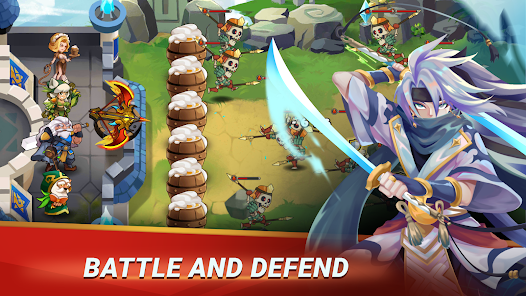 Castle Defender Oyun Görüntüsü